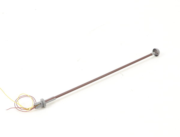 Spur H0 Beleuchtung Lampe Leuchte Holzmastleuchte 1-flammig 1:87