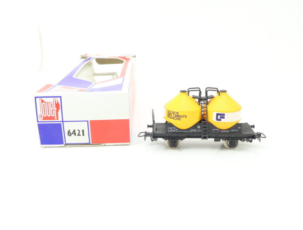 Jouef H0 6421 Güterwagen Kesselwagen "Ciments Francais" 524148 SNCF / OVP