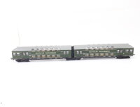 Schicht H0 5452531/426/45 Personenwagen 2-tlg. Doppelstock 151-205 DR / Licht