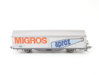 Roco H0 4340 B Güterwagen Schiebewandwagen "MIGROS aproz" 211 5 188-4 SBB NEM AC