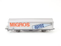Roco H0 4340 B Güterwagen Schiebewandwagen "MIGROS aproz" 211 5 188-4 SBB NEM AC