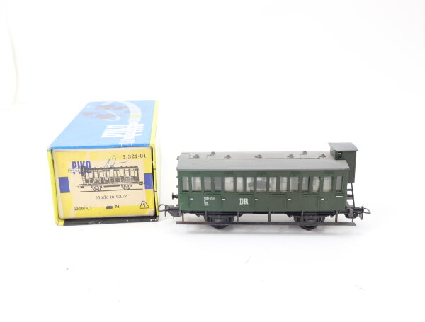 Piko H0 5/321-01 Personenwagen Abteilwagen mit Bremserhaus 530-213 DR / OVP
