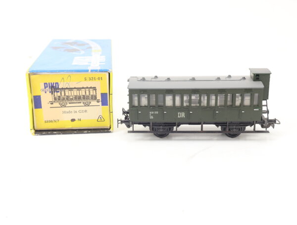 Piko H0 5/321-01 Personenwagen Abteilwagen mit Bremserhaus 530-213 DR / OVP