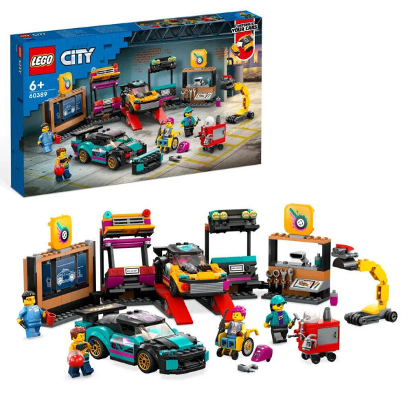 LEGO City 60389 Autowerkstatt