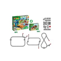 LEGO® DUPLO® 10872 Eisenbahnbrücke und Schienen, 26 Teile