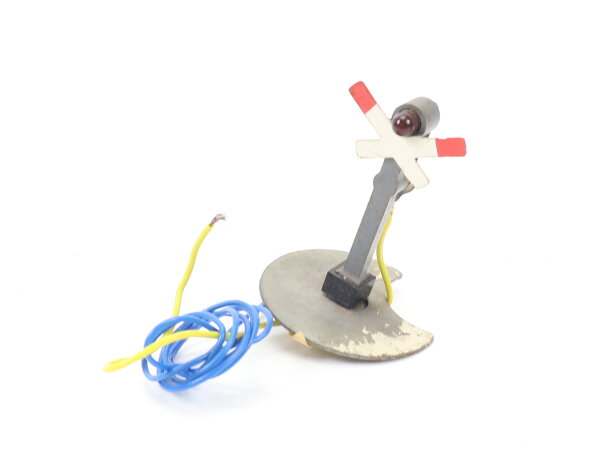 Märklin H0 450G Signal Andreaskreuz mit Lichtsignal / Licht