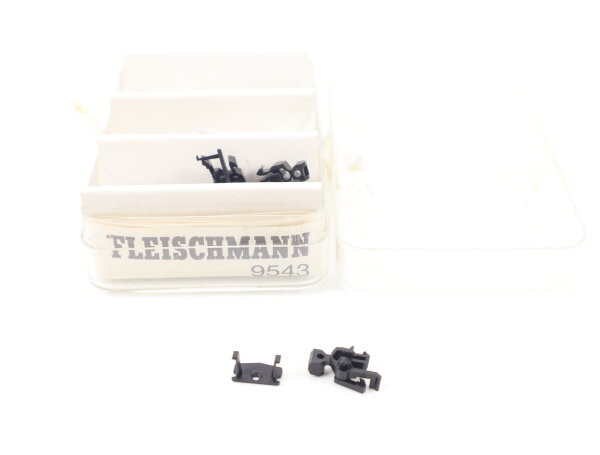 Fleischmann N 9543 PROFI Kupplung verkürzt / Federn / Abdeckplatten 10 Stück OVP