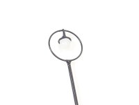 Spur H0 Lampe Leuchte Parkleuchte schwarz Höhe ca. 8 cm / geprüft