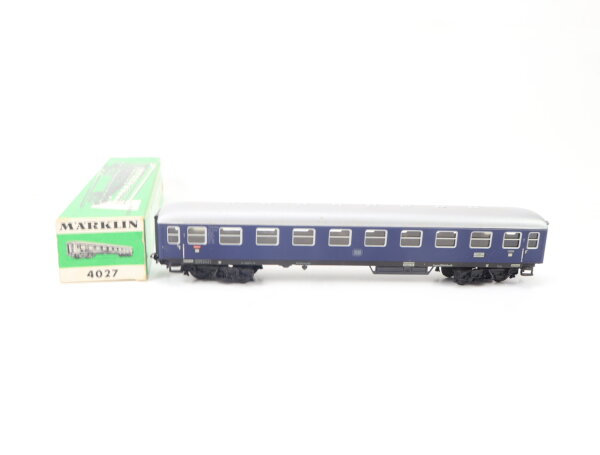 Märklin H0 4027 Personenwagen D-Zug-Wagen 1. Klasse 11853 Stg DB blau / OVP