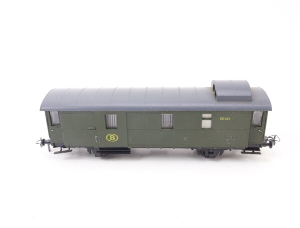 Piko H0 Personenwagen Bahnpostwagen grün 85401 B