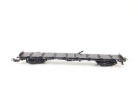 Märklin H0 4663 Güterwagen Flachwagen Rungenwagen schwarz 390 3 357-2 DB / OVP