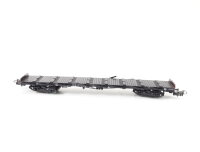 Märklin H0 4663 Güterwagen Flachwagen Rungenwagen schwarz 390 3 357-2 DB / OVP