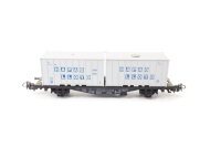 Märklin H0 4659 Güterwagen Containertragwagen "Hapag Lloyd" 042 0 606-4 DB