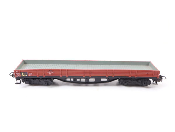 Märklin H0 4514 offener Güterwagen Niederbordwagen 496 391 braun DB