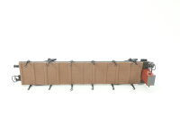 Lehrmodelle Werner Ehlcke H0 Güterwagen Rungenwagen mit Bremserhaus / DC Blech