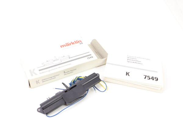 Märklin H0 7549 Zubehör elektrischer Weichenantrieb für K-Gleis / OVP