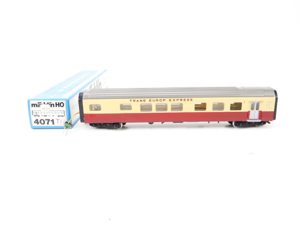 Märklin H0 4071 Personenwagen TEE-Abteilwagen 1. Klasse "Edelweiss" / OVP