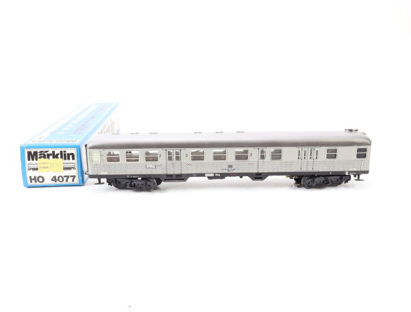 Märklin h0 4077 Personenwagen Nahverkehrswagen Silberling 2. Kl. DB/ Licht