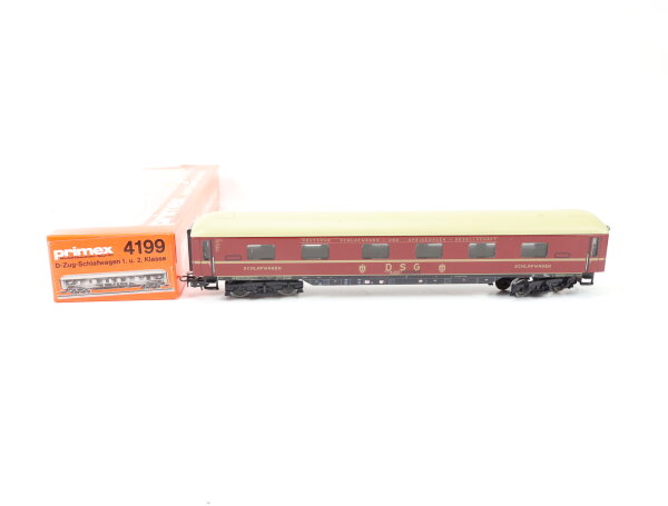 Märklin Primex H0 4199 Personenwagen Schlafwagen 40 275-5 DSG / Blech