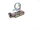 Märklin H0 7242 Signal Lichtsignal Gleissperrsignal niedrig mit Antriebf K-Gleis