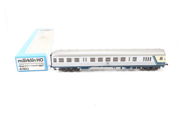 Märklin H0 4160 Personenwagen Steuerwagen Silberling 2. Kl. 11 539-7 DB / Licht