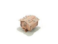 Kibri N Gebäude kleine Blockhütte Holzhaus