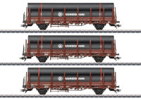 Märklin  H0 46563 Güterwagen Rungenwagen-Set 1...
