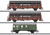 Märklin  H0 46569 Güterwagen Rungenwagen-Set 2...