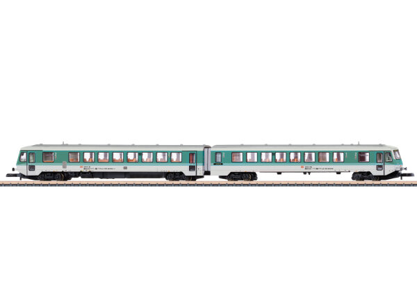Märklin Spur Z 88701  Dieseltriebwagen mit Steuerwagen Baureihe 628.2/928.2