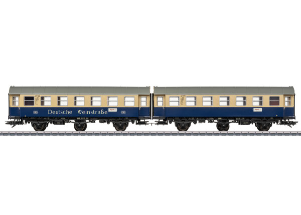 Märklin H0 43187 Personenwagen Umbauwagen-Paar "Deutsche Weinstraße"