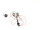 Viessmann H0 6073 Beleuchtung Lampe Laterne Parklaterne zweiflammig / schwarz