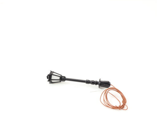 Viessmann H0 6070 Beleuchtung Lampe Parklaterne mit Patentsteckfuß schwarz 1:87