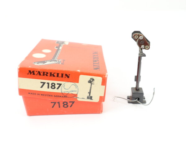 Märklin H0 7187 Signal Lichtsignal Lichtvorsignal / OVP