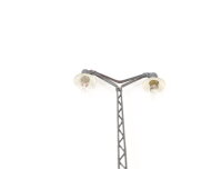 Beleuchtung Leuchte Straßenlaterne Gittermastlampe 2-flammig 140 mm
