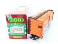 LGB Spur G 4091 Güterwagen Steel Boxcar ""Rio Grande D&RGW 68265" OVP