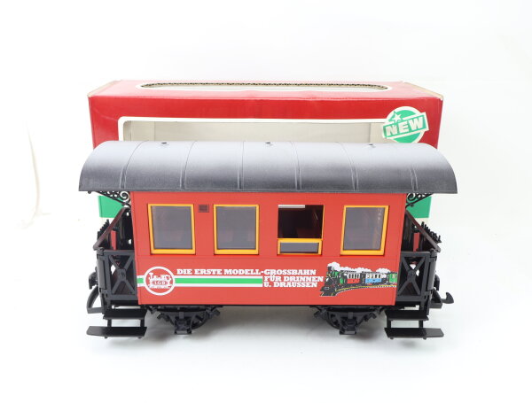 LGB Spur G 3907 Personenwagen "Die Erste Modellbahn für Drinnen u. Draussen"