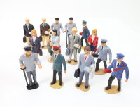 Spur G Figuren Konvolut Reisende 14-tlg. Personen...