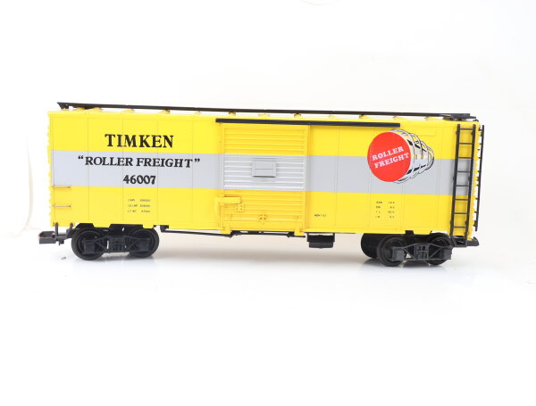 LGB? Spur G 46007 Güterwagen US 40´Steel Box Car "Timken "Roller Freight"