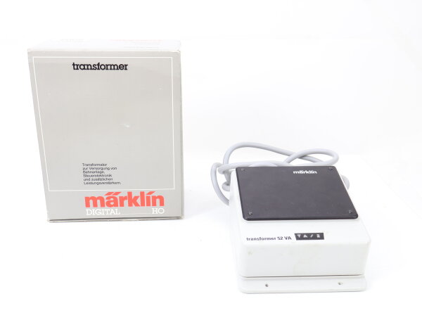 Märklin 6002 Trafo Transformer Transformator Lichttrafo / 52 VA OVP