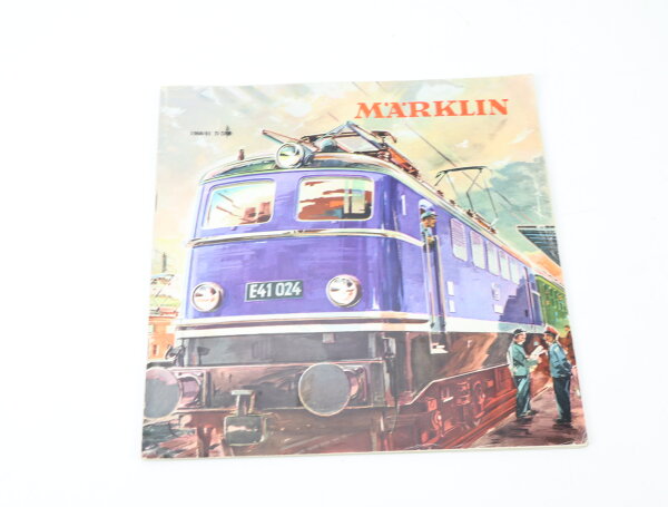 Märklin Katalog Deutschland 1960/61 D ohne Gutschein