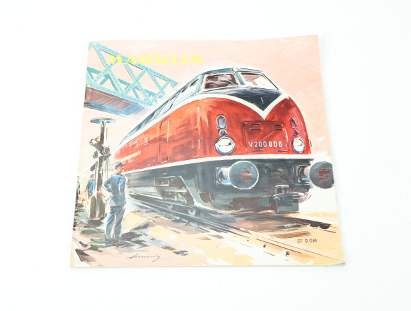 Märklin Katalog von 1957 D mit Gutschein