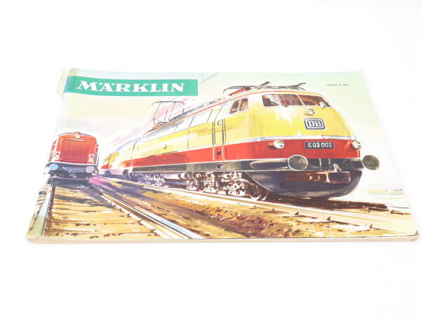 Märklin Katalog Deutschland 1966/67 D mit Gutschein