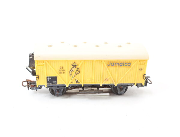 Märklin H0 gedeckter Güterwagen Bananenwagen "Jamaica" 327 154 DB