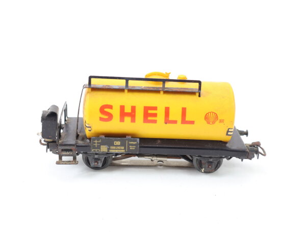Märklin H0 4502 Güterwagen Kesselwagen "SHELL" 598 210 DB gelb / Licht