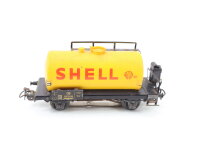 Märklin H0 4502 Güterwagen Kesselwagen "SHELL" 598 210 DB gelb / Licht