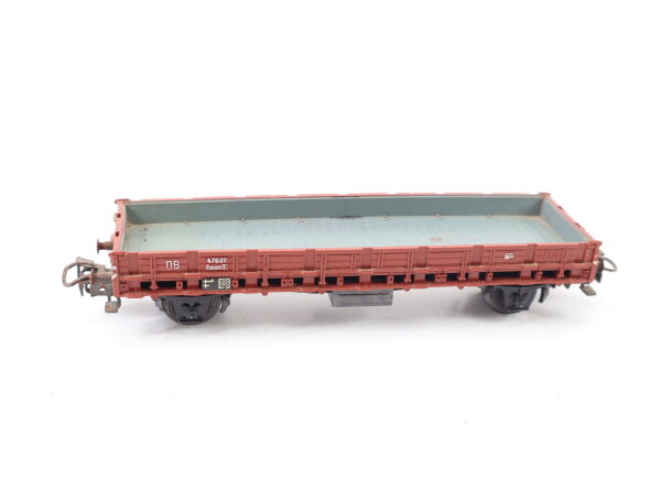 Märklin H0 4607 313/1 Güterwagen Rungenwagen mit Holzladung 476315 Rmms DB