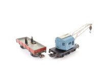 Märklin H0 315/2 4611 Güterwagen Kranwagen...