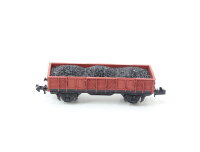Ibertren Spur N 6305 Güterwagen Niederbordwagen beladen mit Kohle
