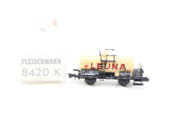 Fleischmann Spur N 8420 K Güterwagen Kesselwagen "LEUNA" 559 897 DRG / NEM