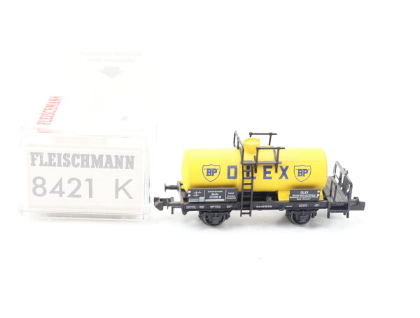 Fleischmann N 8421K Güterwagen Kesselwagen  "OLEX" 529 998 K.P.E.V. / NEM